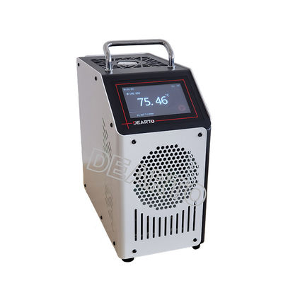 Calibrador criostático portátil de autocontrole PID -35 a 150°C com resolução de exibição de 0,001C