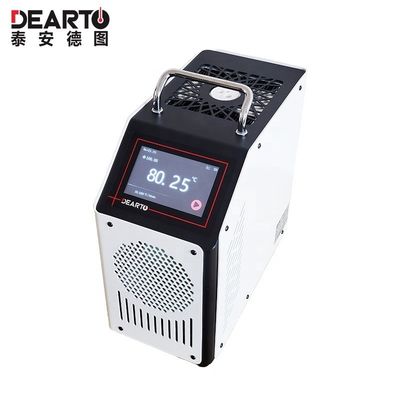 0.01C Resolução do ecrã Forno de calibração de temperatura de blocos secos portátil -20 a 140C