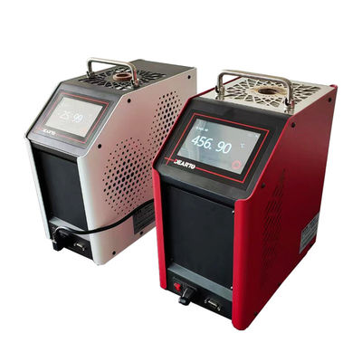 Forno eletrónico portátil de calibração de temperatura de poço seco até 1200 °C para uso industrial