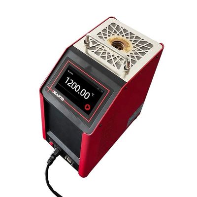Forno eletrónico portátil de calibração de temperatura de poço seco até 1200 °C para uso industrial