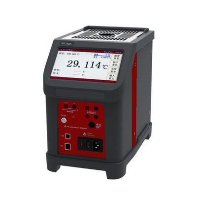 Calibrador eletrônico portátil de temperatura de bloco seco -40C a 660C com personalização OBM