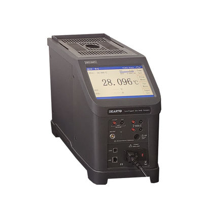 Calibrador eletrônico portátil de temperatura de bloco seco -40C a 660C com personalização OBM