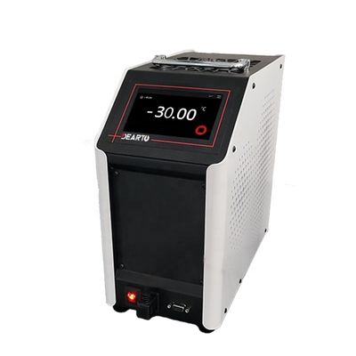 110V 60Hz Fornecimento de energia Poço seco Tipo -35 a 150°C Criostato para calibração de temperatura