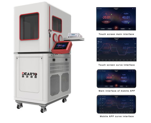 Equipamento de calibração de verificação de termômetros e higrómetros precisos para utilização em laboratório ou industrial