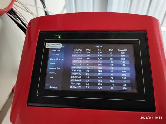 Equipamento de calibração de verificação de termômetros e higrómetros precisos para utilização em laboratório ou industrial