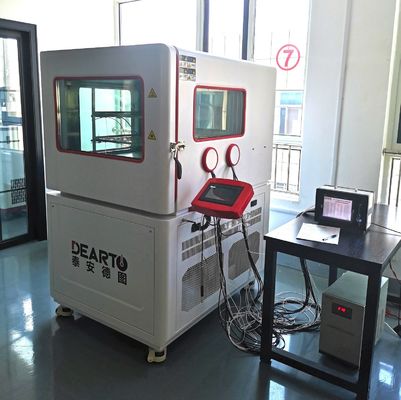 Suporte personalizado Câmara de teste de alta precisão e estabilidade AC 220V 50Hz fonte de alimentação