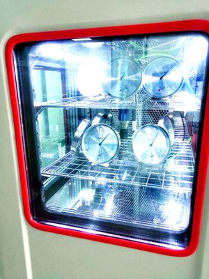 Suporte personalizado Câmara de teste de alta precisão e estabilidade AC 220V 50Hz fonte de alimentação