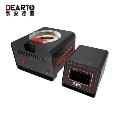 Instrumento de calibração do sensor de temperatura de superfície para diâmetro de ensaio de 130 mm em preto