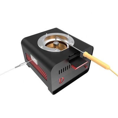 Instrumento de calibração do sensor de temperatura de superfície para diâmetro de ensaio de 130 mm em preto