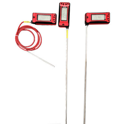 Medidor de leitura de temperatura digital portátil para suporte de metrologia de laboratório térmico