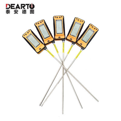 Medidor de leitura de temperatura digital portátil para suporte de metrologia de laboratório térmico
