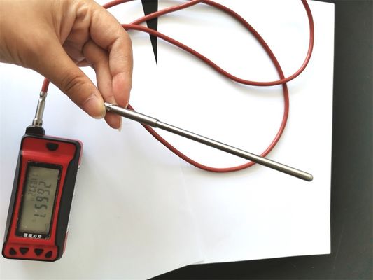 Pt100 Termômetro digital com transmissão sem fio de dados e estabilidade ±0,05C/1 ano
