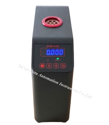 7.4 kg Peso líquido Alta precisão Ponto de gelo portátil Termostato de poço seco para calibração de termopares