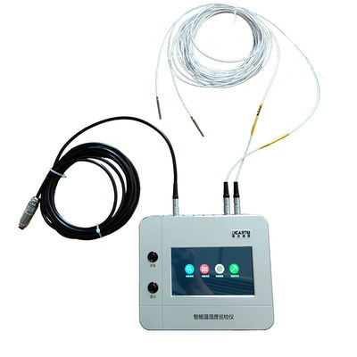 Instrumento de campo de temperatura e umidade de sonda multicanal para medições precisas