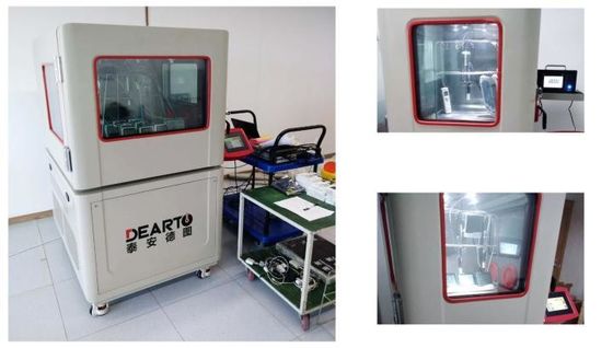 Cabine de teste de temperatura e umidade de grande porte com suporte personalizado