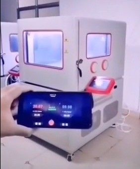 Cabine de teste de temperatura e umidade de grande porte com suporte personalizado