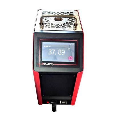 Calibração precisa com tela sensível ao toque no calibrador de temperatura de bloco seco de 110/220VAC