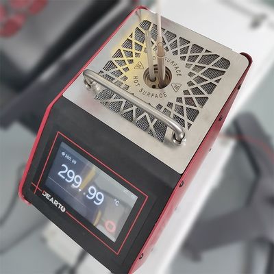 Calibração precisa com tela sensível ao toque no calibrador de temperatura de bloco seco de 110/220VAC