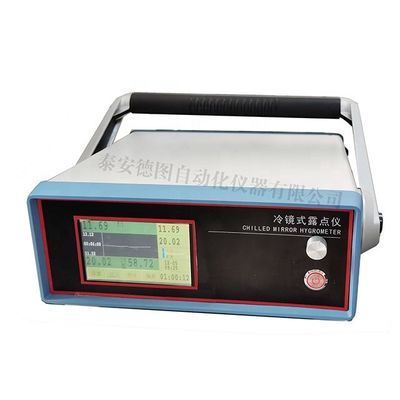 Medidor de ponto de orvalho de espelho refrigerado com suporte personalizado ODM e alimentação de 50/60Hz