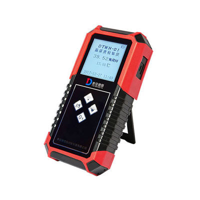 Calibrador de precisão digital portátil industrial para temperatura e umidade