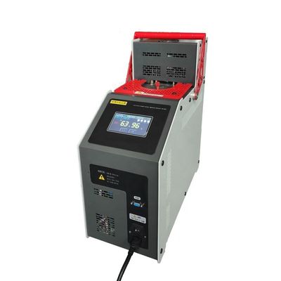 Banho de sal termostático de autocontrole PID portátil 180-560C 30kg Resolução do ecrã 0,01C