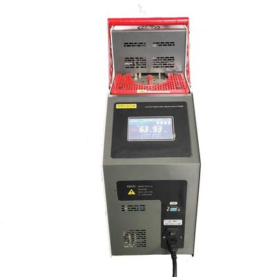 Banho de sal termostático de autocontrole PID portátil 180-560C 30kg Resolução do ecrã 0,01C