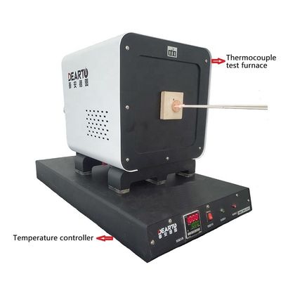 Forno de calibração de validação de termopares com estabilidade de temperatura de 300-1300C