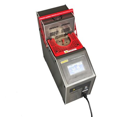 Banho de sal portátil inteligente 30 kg para calibração de temperatura precisa de 180C a 560C