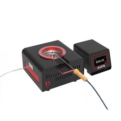 Instrumento de calibração de sensores de temperatura de superfície de 130 mm para uso em laboratório